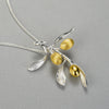 Load image into Gallery viewer, Olive Branch - Handmade Necklace