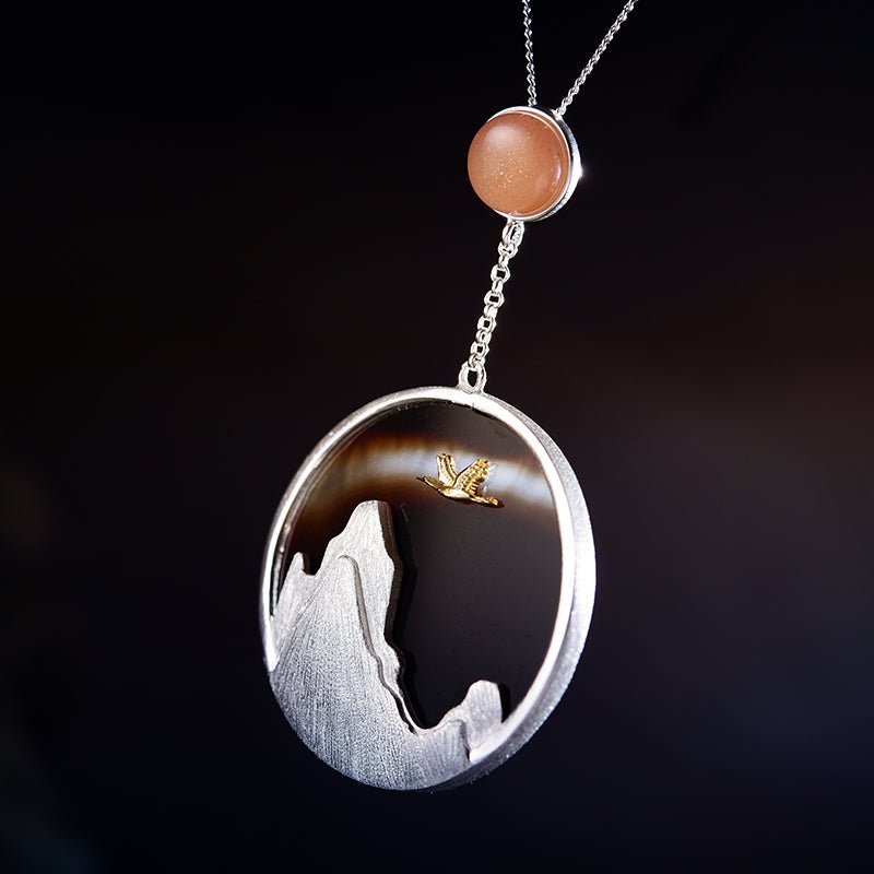 Bird's View - Handmade Pendant | NEW - MetalVoque