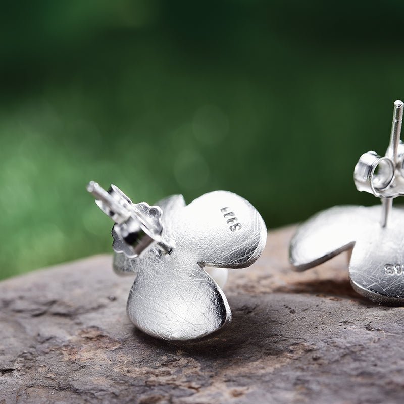Secret Clover - Stud Earrings | NEW - MetalVoque