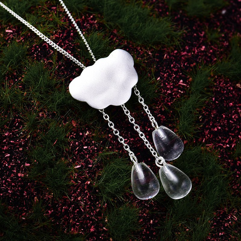Rainy Cloud - Handmade Pendant | NEW - MetalVoque