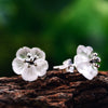 Carica l&#39;immagine nel visualizzatore Galleria, Rainy Flower - Stud earrings | NEW - MetalVoque