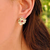 Tourmaline Leaf - Stud Earrings | NEW - MetalVoque