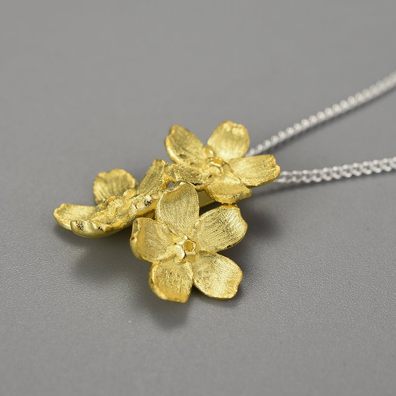 Forget-me-not Flower - Handmade Necklace