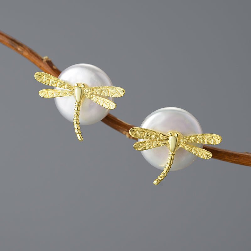 Baroque Dragonfly - Stud Earrings | NEW