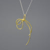 Shoelace Knot - Handmade Necklace