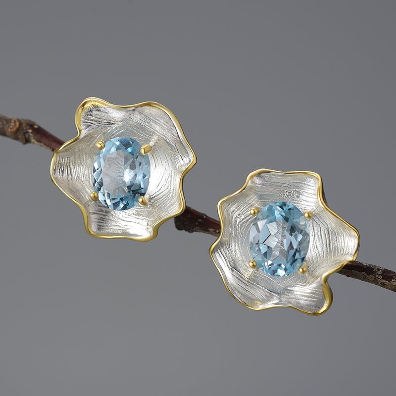 Baroque Leaf - Stud Earrings | NEW