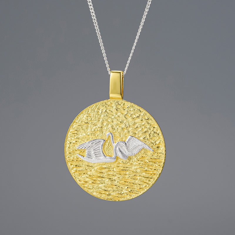 Swan's Marriage - Handmade Necklace