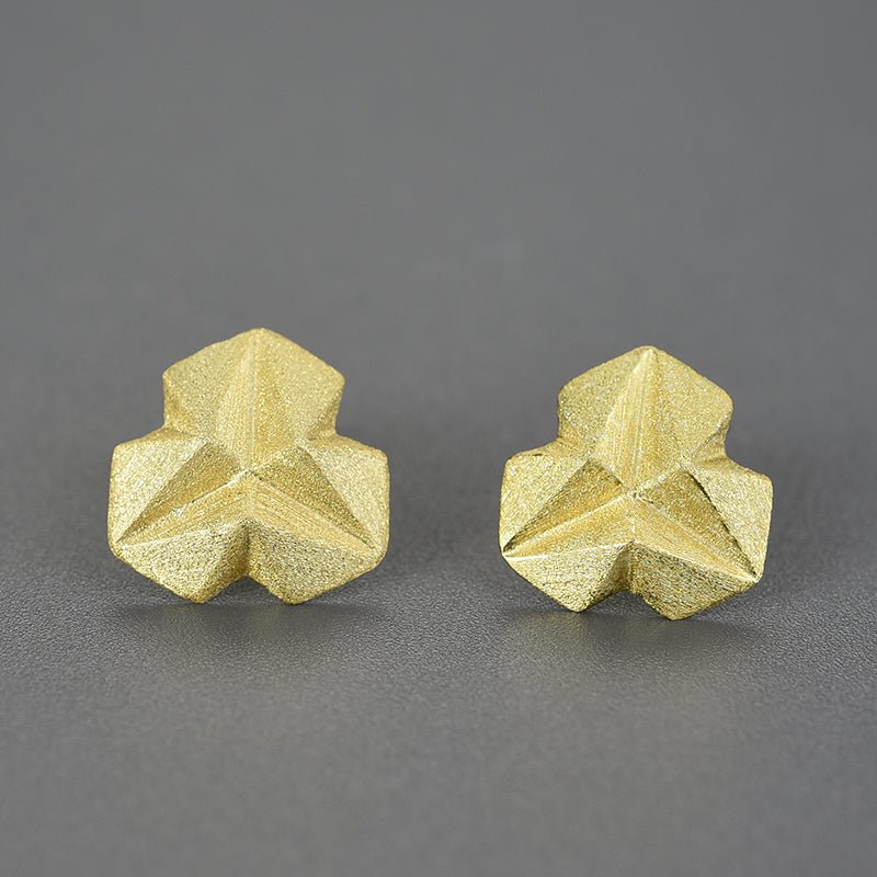 Triangle Flower - Stud Earrings | NEW