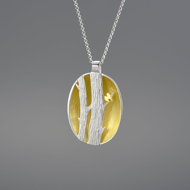 Bird's Marriage - Handmade Pendant