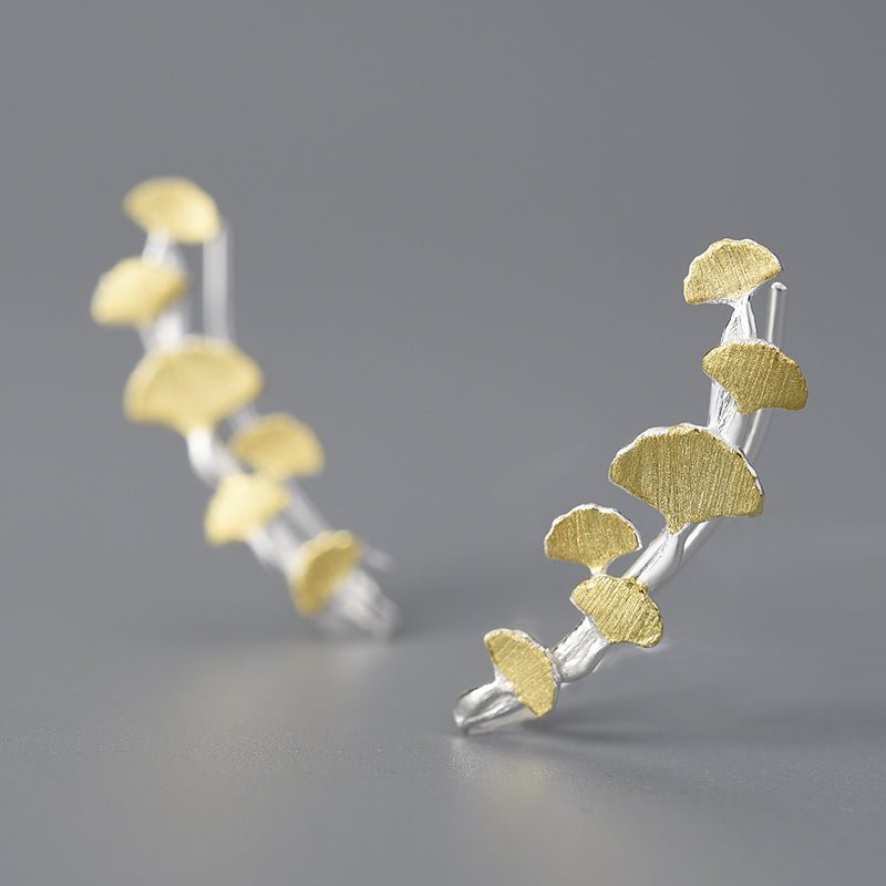 Ginkgo Branch - Stud Earrings | NEW