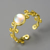 Classical Moonstone - Adjustable Ring