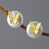 Baroque Butterfly - Stud Earrings | NEW