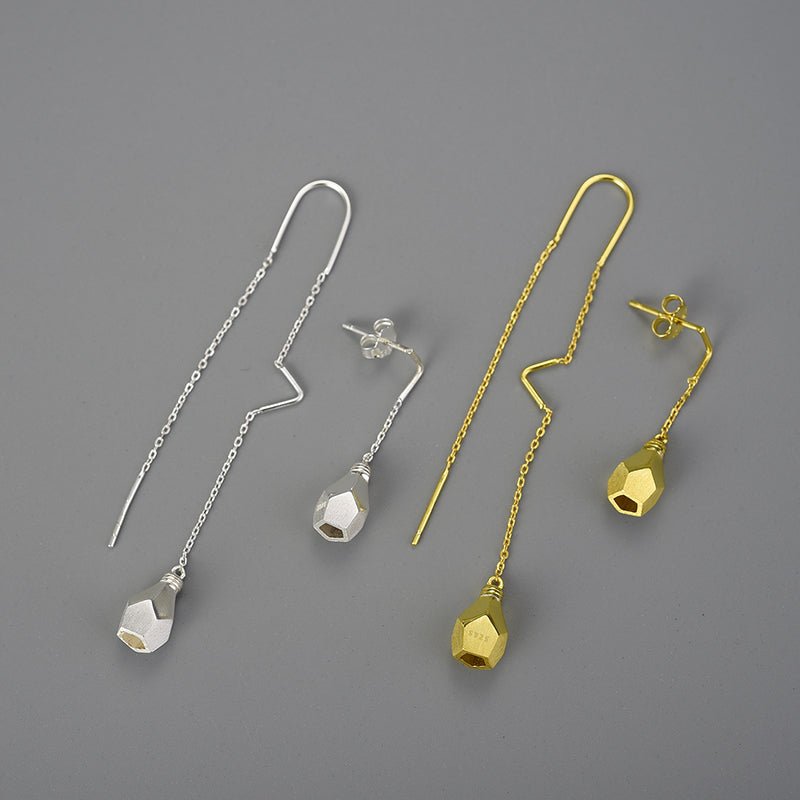 Light Bulb - Dangle Earrings