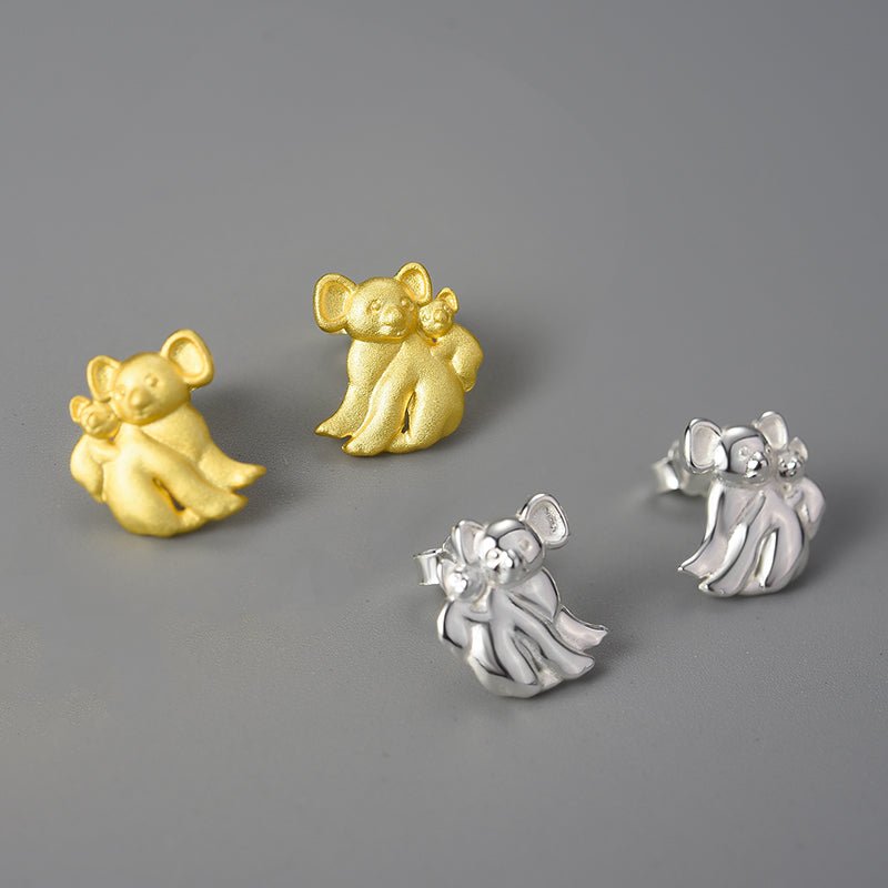 Koala Family - Stud Earrings