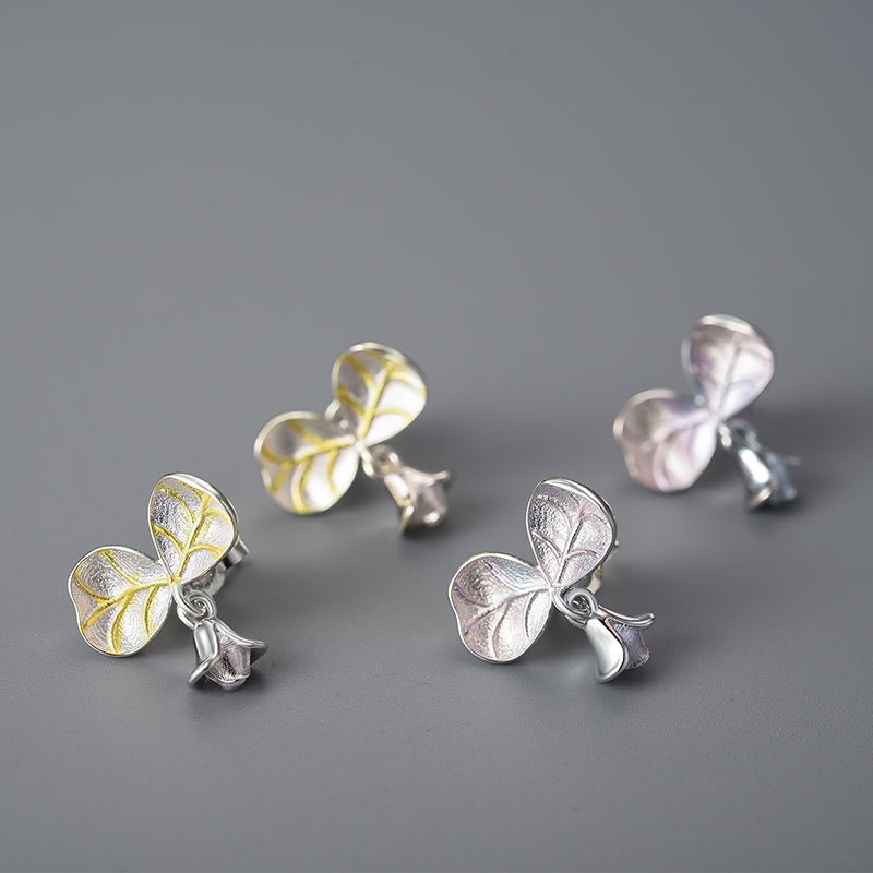 Cute Bell Flower - Stud Earrings