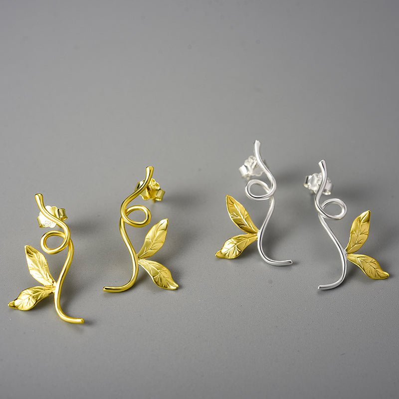 Twisted Branch - Drop Earrings