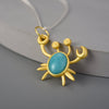 Mr Crab - Handmade Necklace