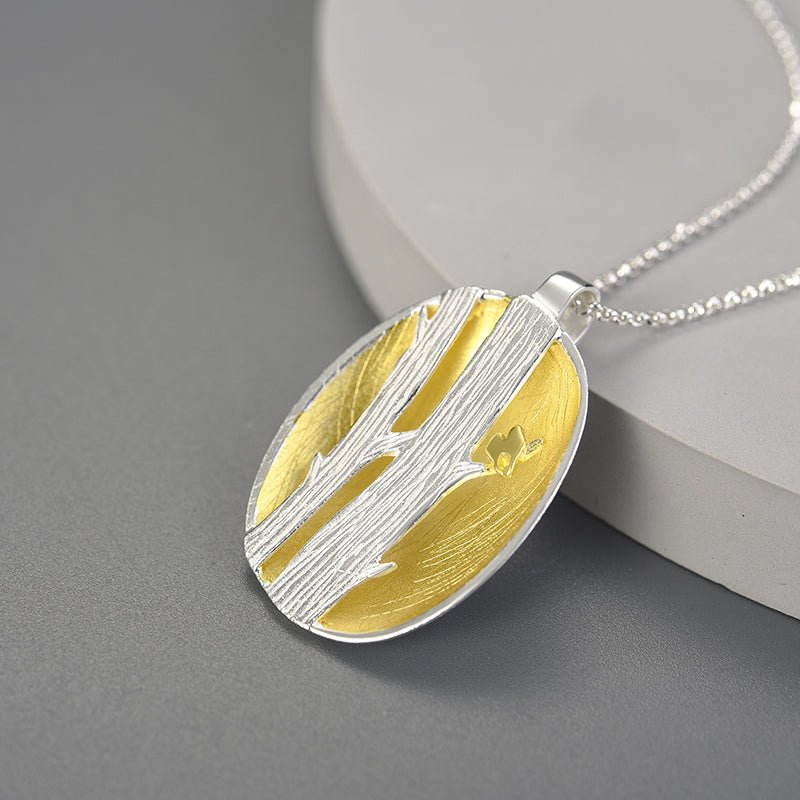 Bird's Marriage - Handmade Pendant