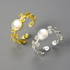 Classical Moonstone - Adjustable Ring