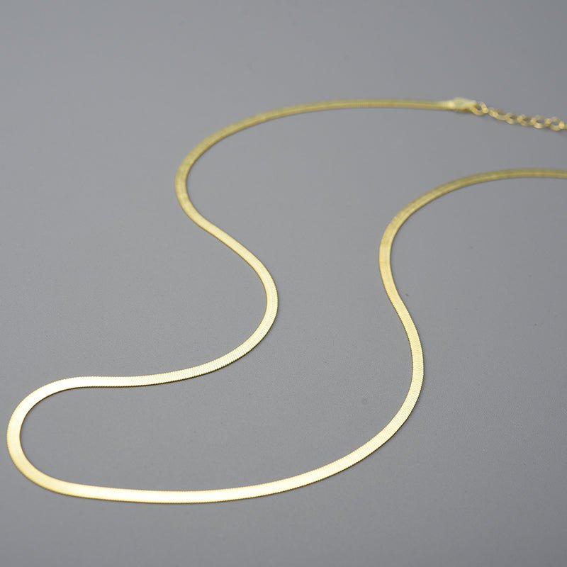 Flat Snake - Necklace | NEW