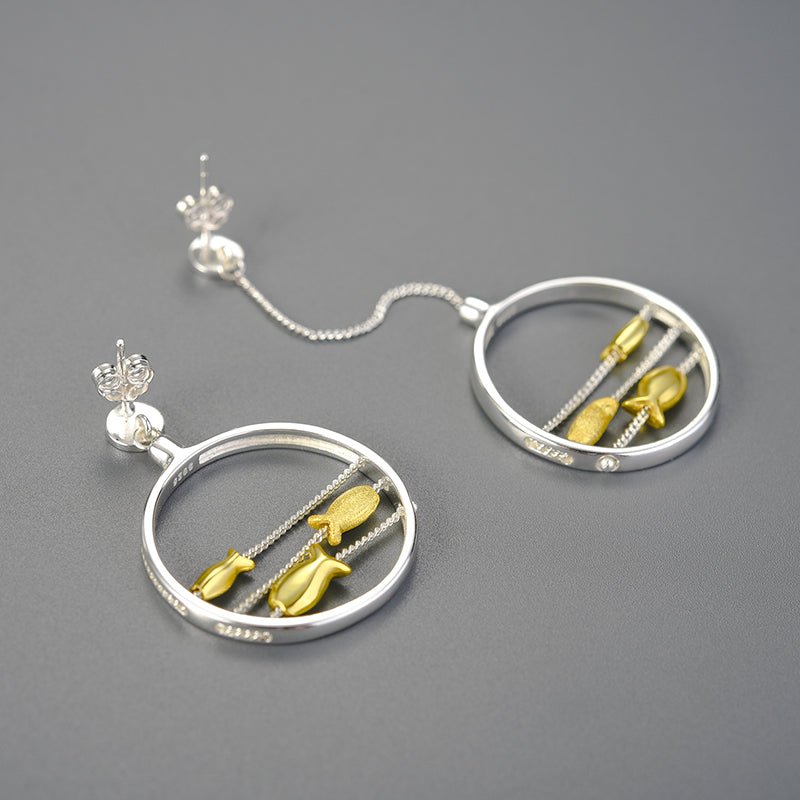 Pisces Pond - Dangle Earrings