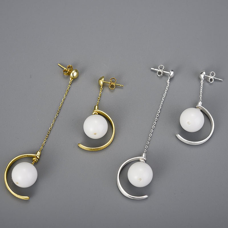 Pearl Ballet - Dangle Earrings