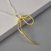 Shoelace Knot - Handmade Necklace