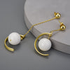 Load image into Gallery viewer, Pearl Ballet - Dangle Earrings