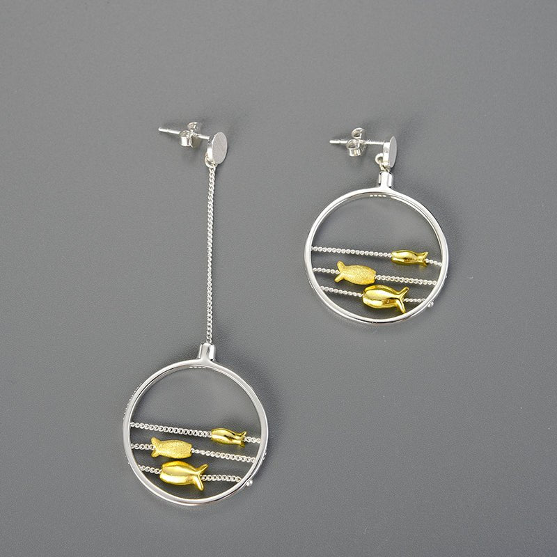 Pisces Pond - Dangle Earrings