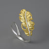 Vintage Feather - Adjustable Ring