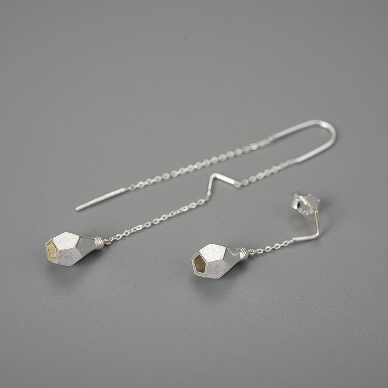 Light Bulb - Dangle Earrings