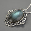 Labradorite Mirror - Handmade Pendant