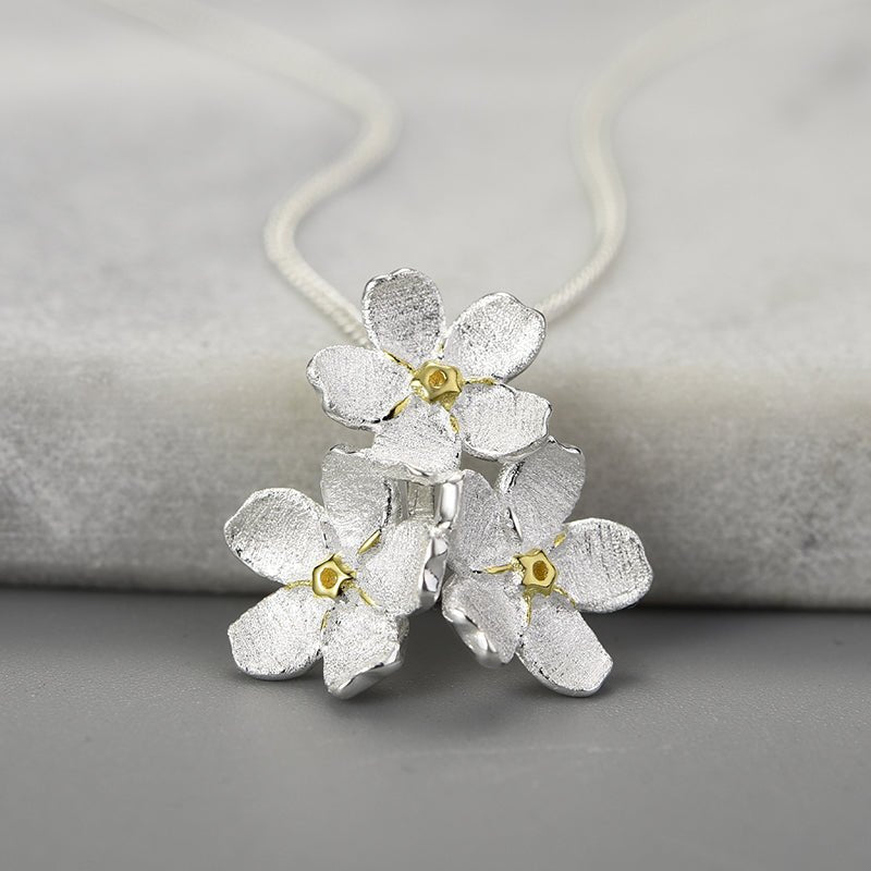 Forget-me-not Flower - Handmade Necklace