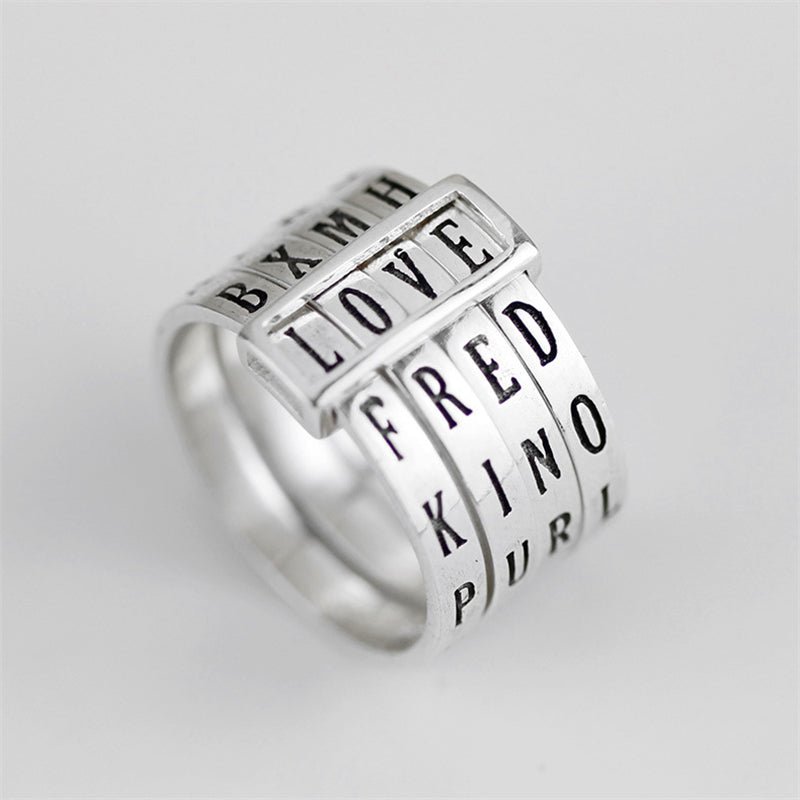 Love Language - Rotatable Ring