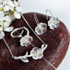 Rainy Flowers - Jewelry Set - MetalVoque