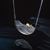 Surfing Whale - Handmade Necklace | NEW - MetalVoque