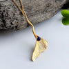 Ginkgo Leaf - Handmade Pendant | NEW - MetalVoque