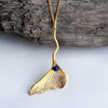 Ginkgo Leaf - Handmade Pendant | NEW - MetalVoque