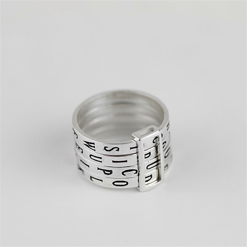 Love Language - Rotatable Ring