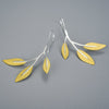 Load image into Gallery viewer, Floral Leaves - Dangle Earrings | NEW