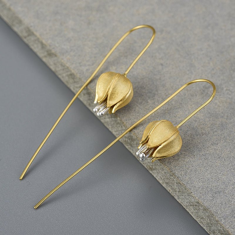 Tulip Bud - Dangle Earrings | NEW