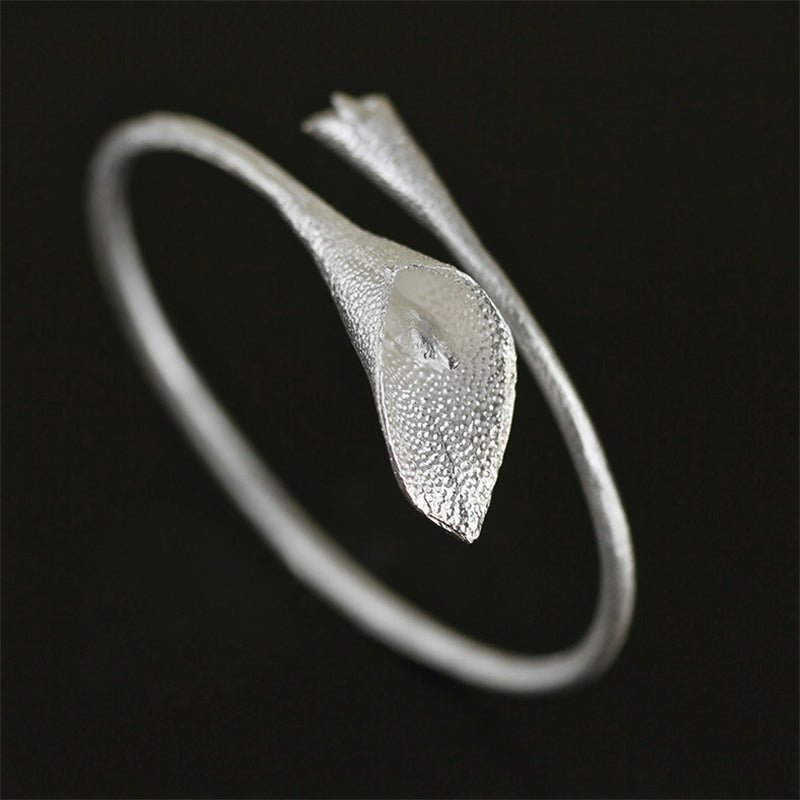 Calla Lily - Handmade Bangle | NEW - MetalVoque