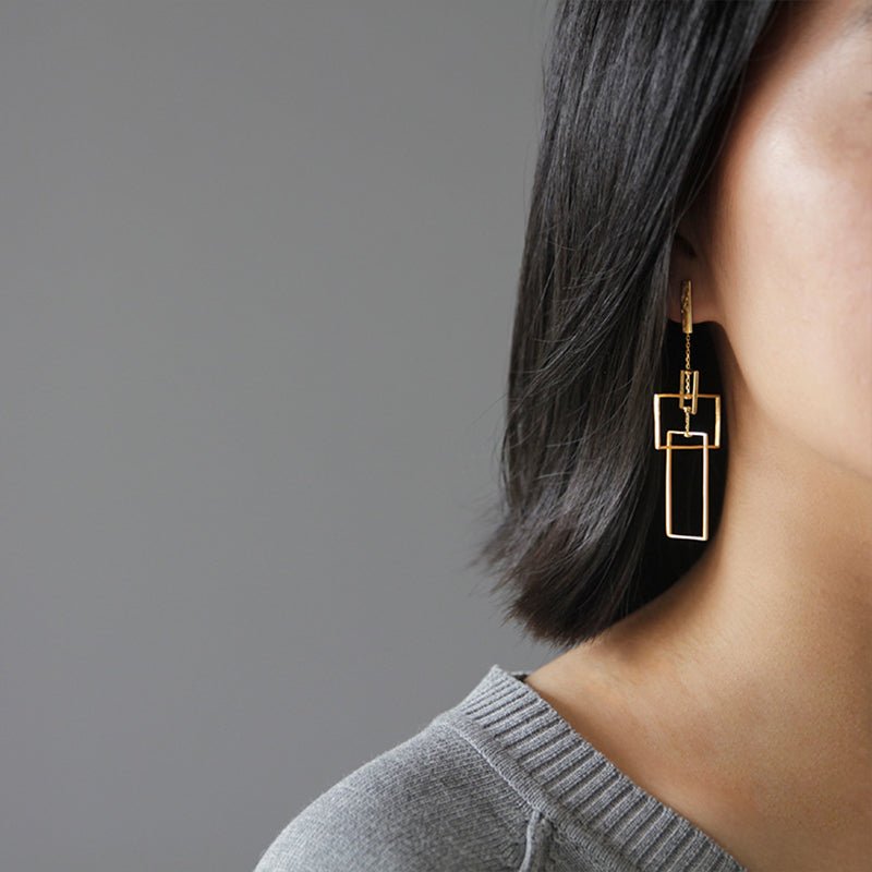 Out of the Box - Dangle Earrings