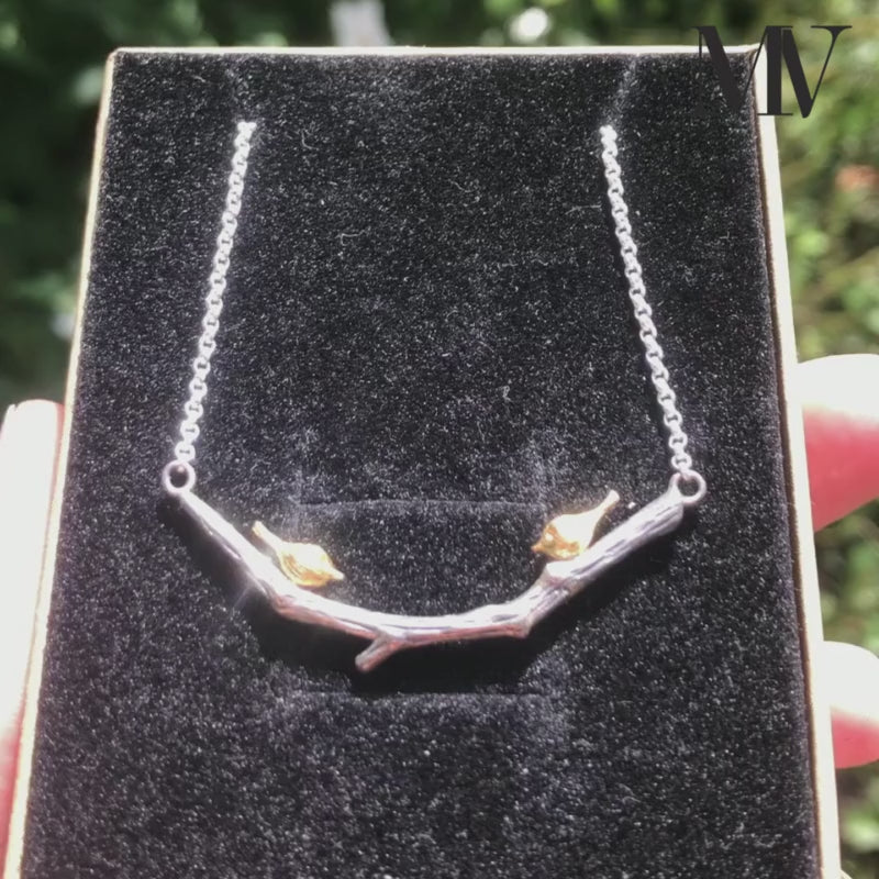 Bird's Marriage - Handmade Necklace