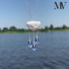 Load and play video in Gallery viewer, Rainy Cloud - Handmade Pendant