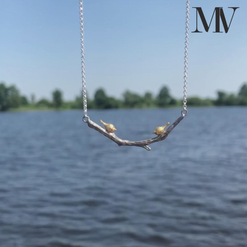 Bird's Marriage - Handmade Necklace