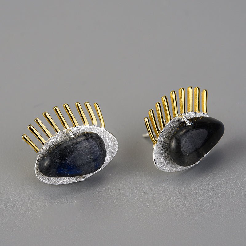 Blind Eyed - Stud Earrings | NEW - MetalVoque