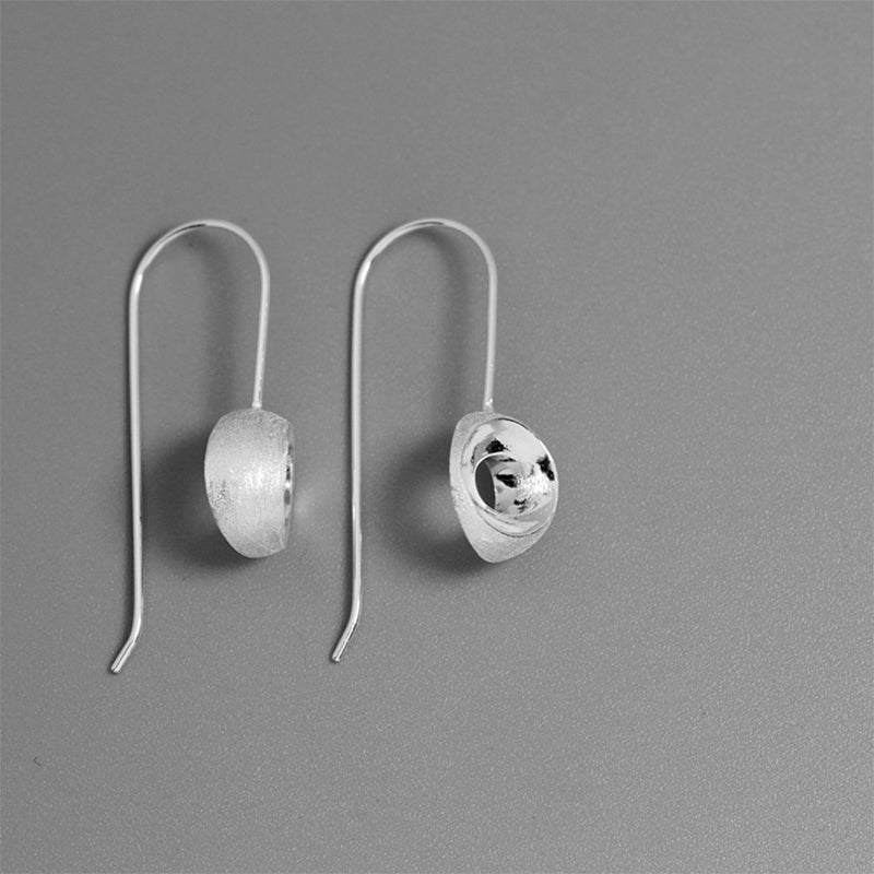 Hollow Sphere - Dangle Earrings