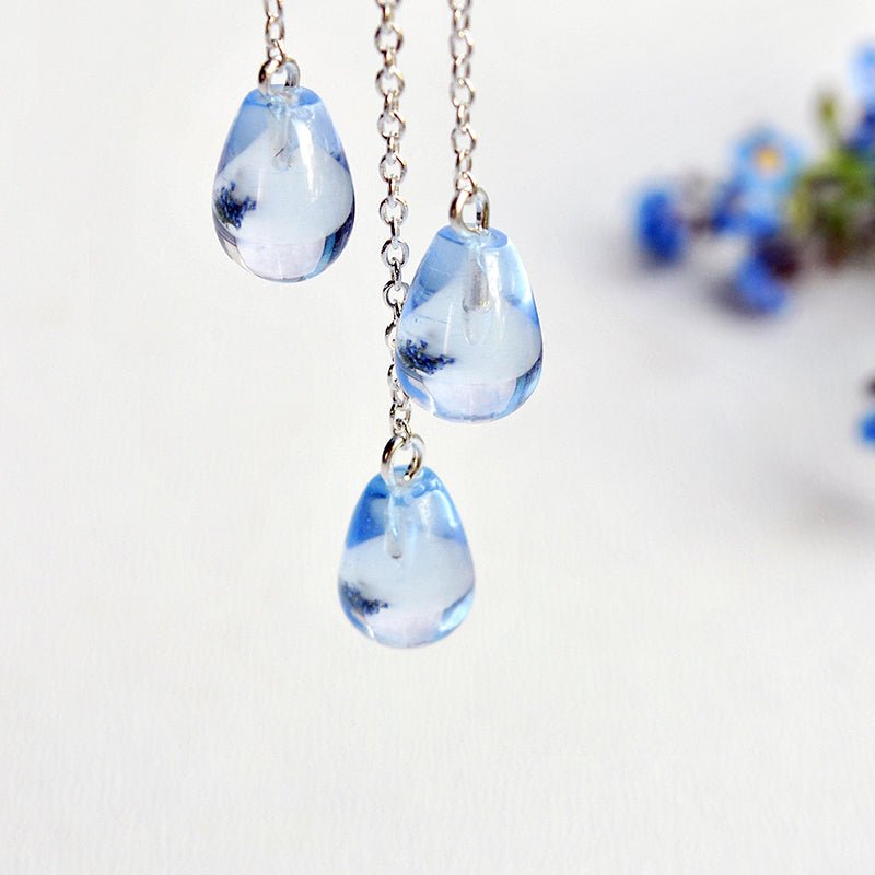 Rainy Cloud - Drop Earrings | NEW - MetalVoque