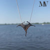 Load and play video in Gallery viewer, Magnificent Manta - Handmade Necklace